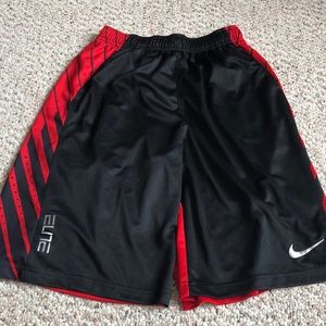 Youth red nike shorts in great condition size xl